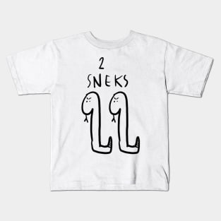 2 SNEKZ Kids T-Shirt